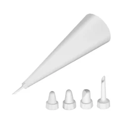 Poche à douille en coton et 4 douilles en plastique 30 cm FM Professional Pâtisserie