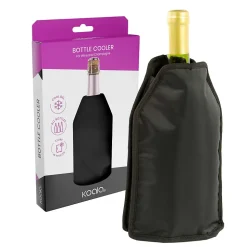 Pochette réfrigérante vin et champagne High Tech Noir - Fresh par Koala