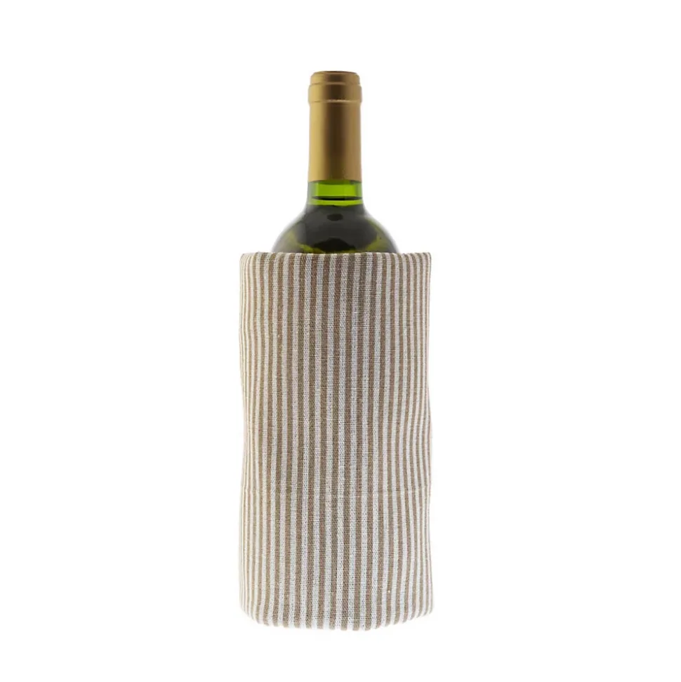 Pochette régrigérante avec feuilles anti-goutte Beige - Fresh Coton Beige par Koala