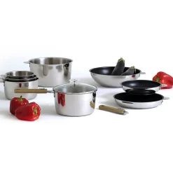 Poignée amovible effet bois clair Bois - Malice par Cuisinox