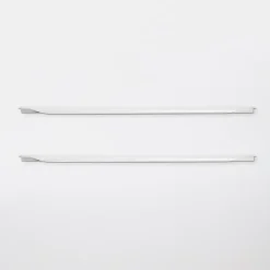 Poignée de meuble de cuisine GoodHome Andali Argent 59.7, 2 pièces