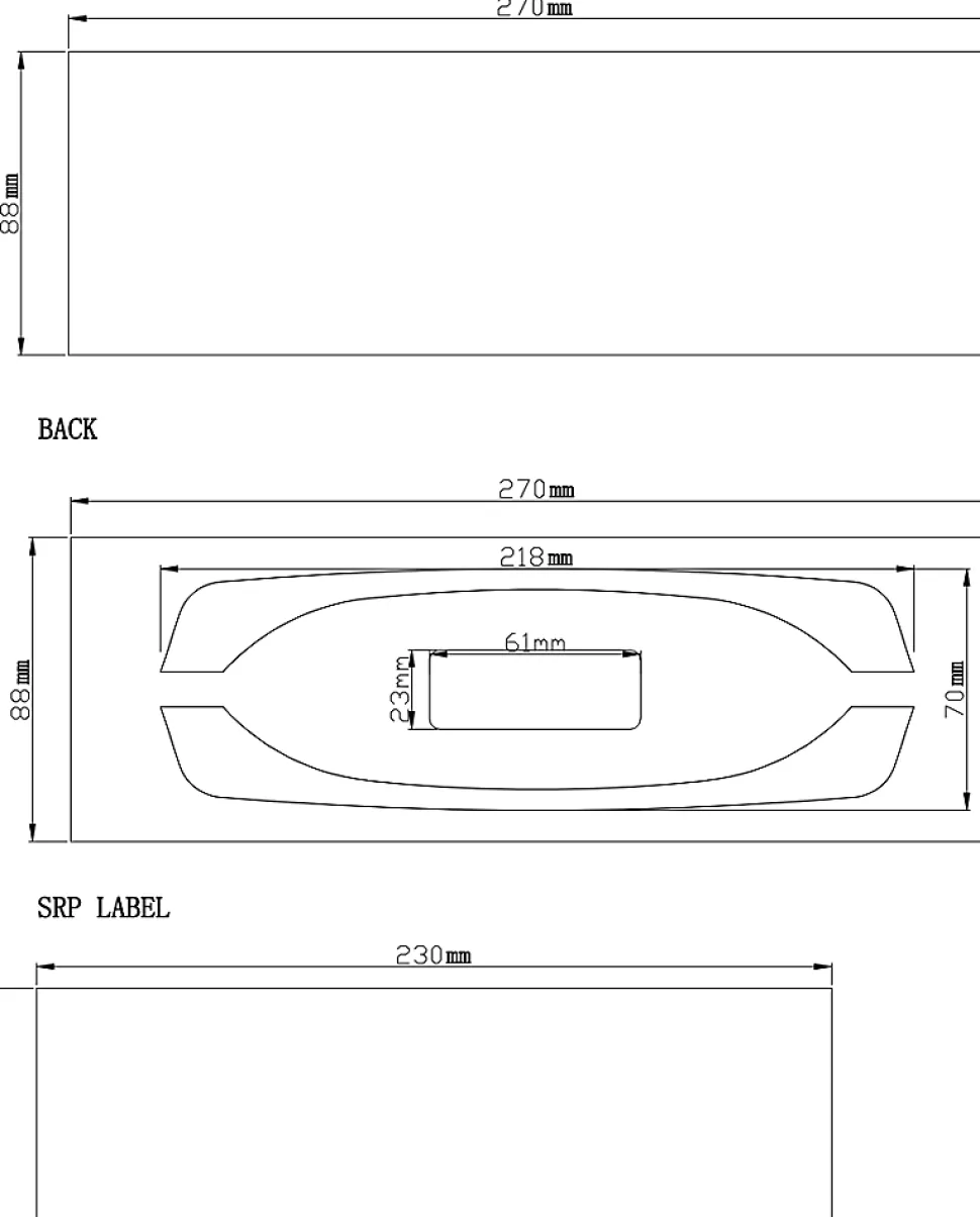 Poignée de meuble de cuisine GoodHome Cilantro Argent L. 21.8 cm, 2 pièces