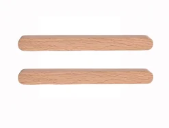 Poignée de meuble de cuisine GoodHome Serrano effet chêne L. 22 cm, 2 pièces