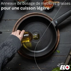 Poêle 20 cm antiadhésive sans PFAS Elo Smart Wave