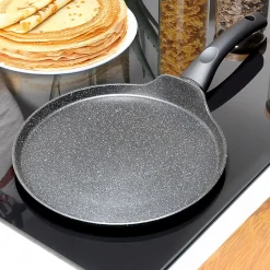 Poêle à Crêpes Granité Black Line 26 cm Antiadhésive