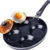 Poêle Antiadhésive Pour Œufs Avec 4 Alvéoles De 25 Cm