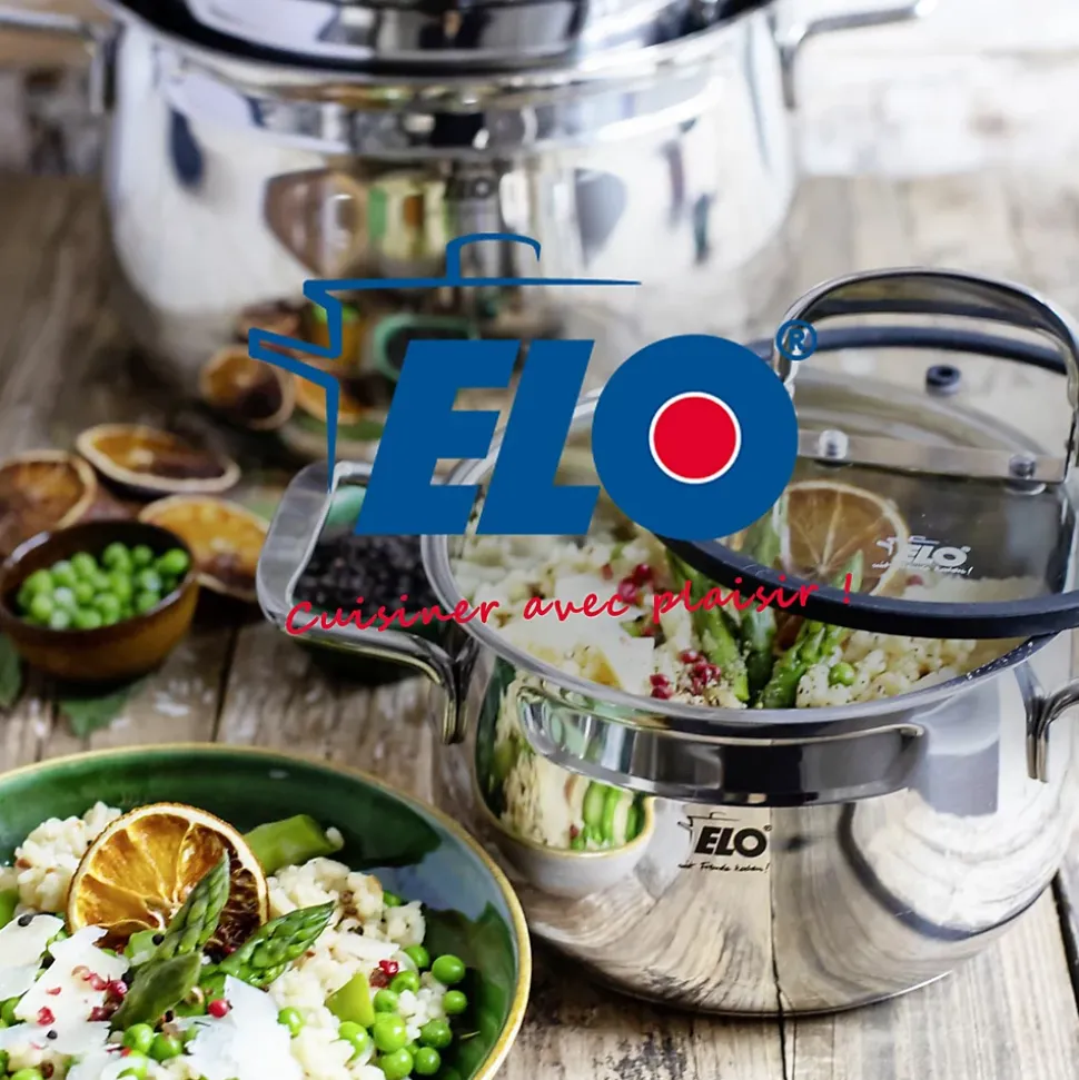 Poêle céramique sans PFAS 24 cm Elo Profi Therm Platinum