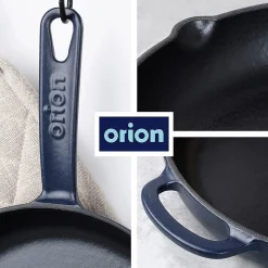 Poêle En Fonte Émaillée Litina 28 Cm Polyvalente Pour Cuisson