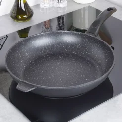 Poêle Granit 32 Cm Grande Robuste Antiadhésive Pour Cuisiniers Exigeants Performante