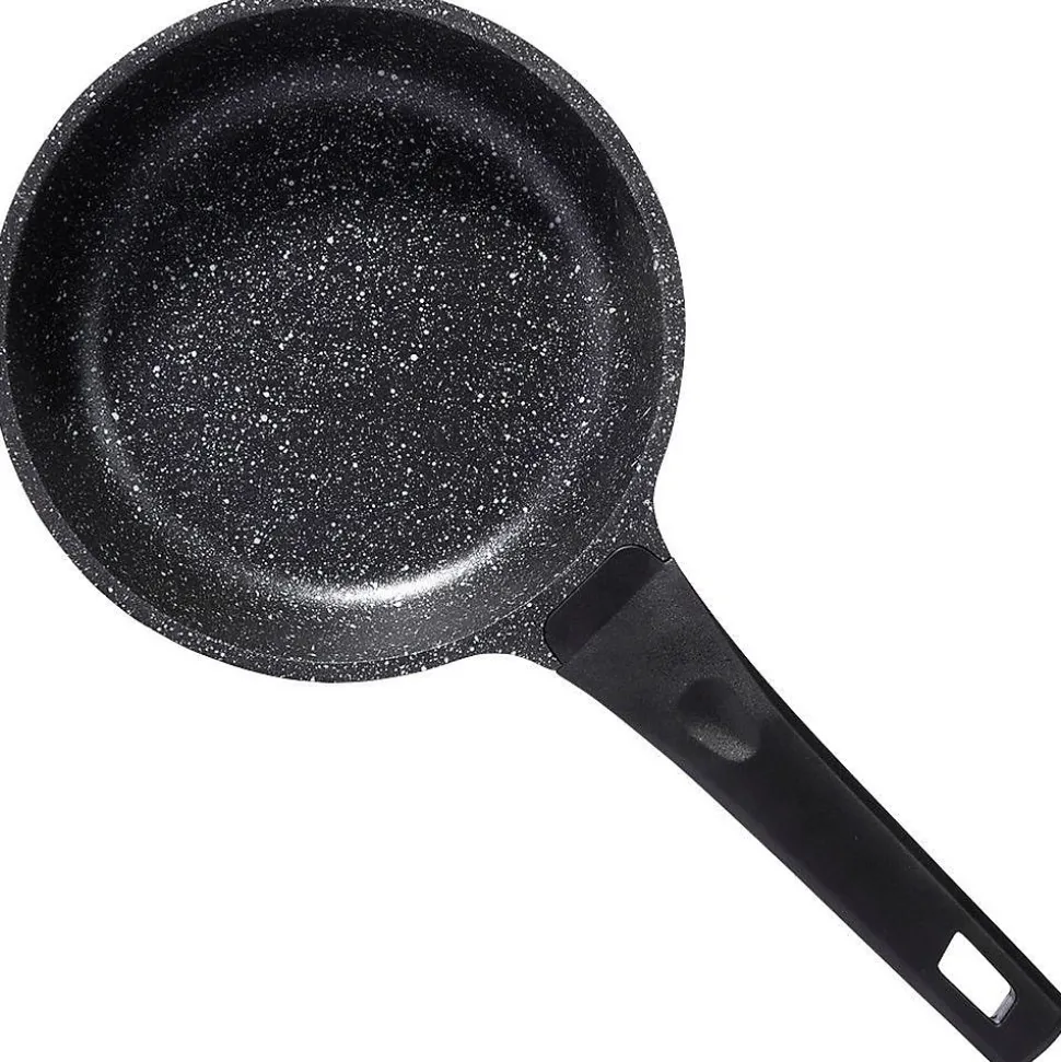 Poêle Granit Grande 18 cm Revêtement Pfluon Granit Antiadhésive Pour Cuisine Saine Débutants