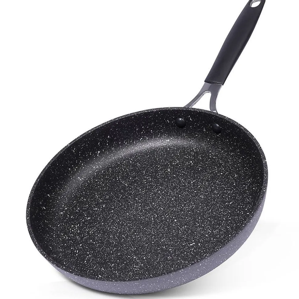Poêle Granitée Antiadhésive STONER 26 Cm Pour Cuisson Saine Et Facile Pour Cuisiniers Débutants