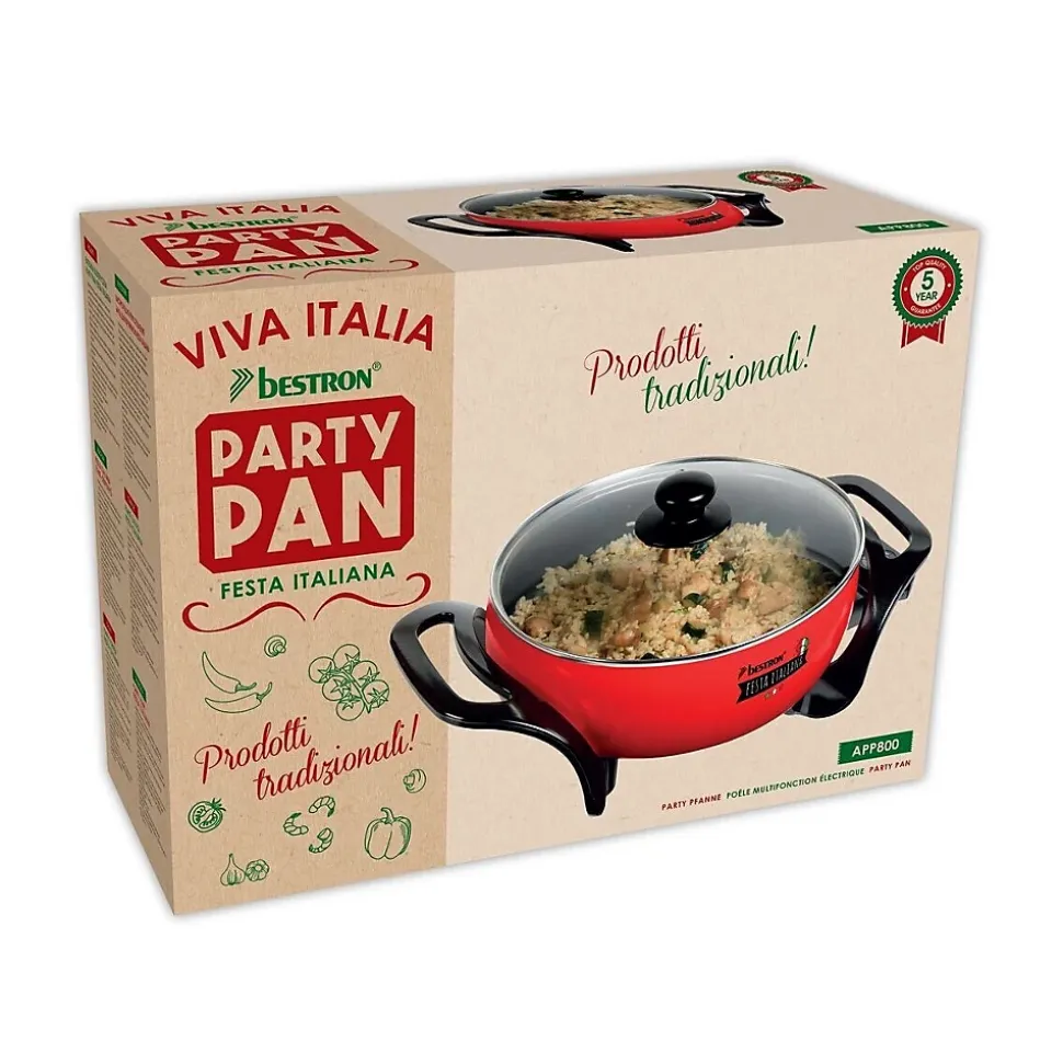 Poêle électrique multifonction 26cm 1500w Bestron APP800