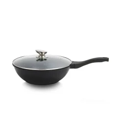 Poêle Wok 30 cm en fonte Royalty Line RLBW30M