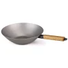 Poêle wok en acier carbone 20cm gris Beka 13970244
