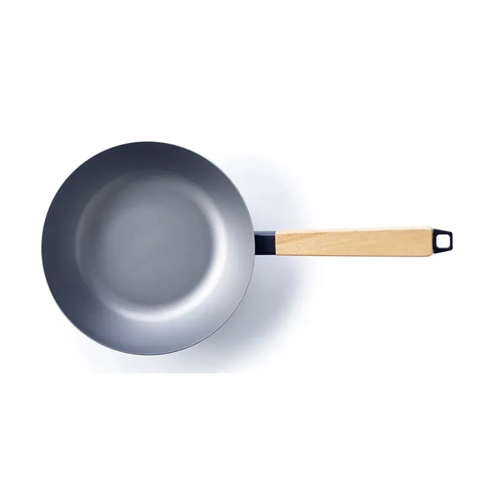 Poêle wok acier 31 gris Beka 13970314 nomad