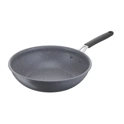 Poêle wok aluminium 28cm Lagostina 012163041828 tempra minéral
