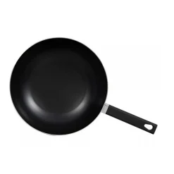 Poêle wok aluminium 32cm rouge Livoo MEP156R