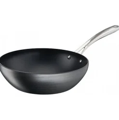 Poêle wok en aluminium 28cm gris Tefal G2561902 unlimited premium