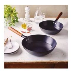 Poêle wok fer émaillé 24cm Beka 100224 mandala