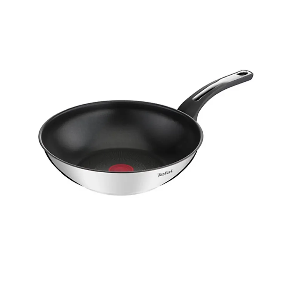 Poêle wok inox 28cm Tefal E3001904 emotion