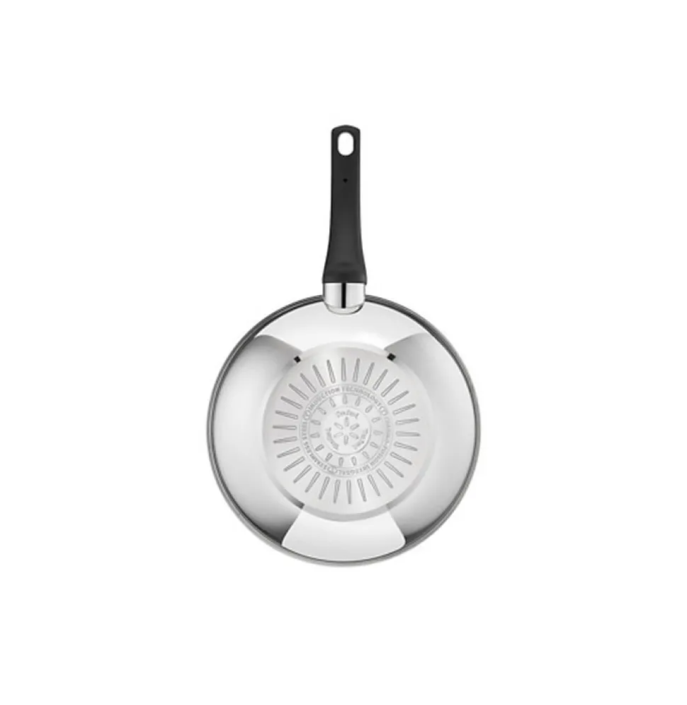 Poêle wok inox 28cm Tefal E3001904 emotion
