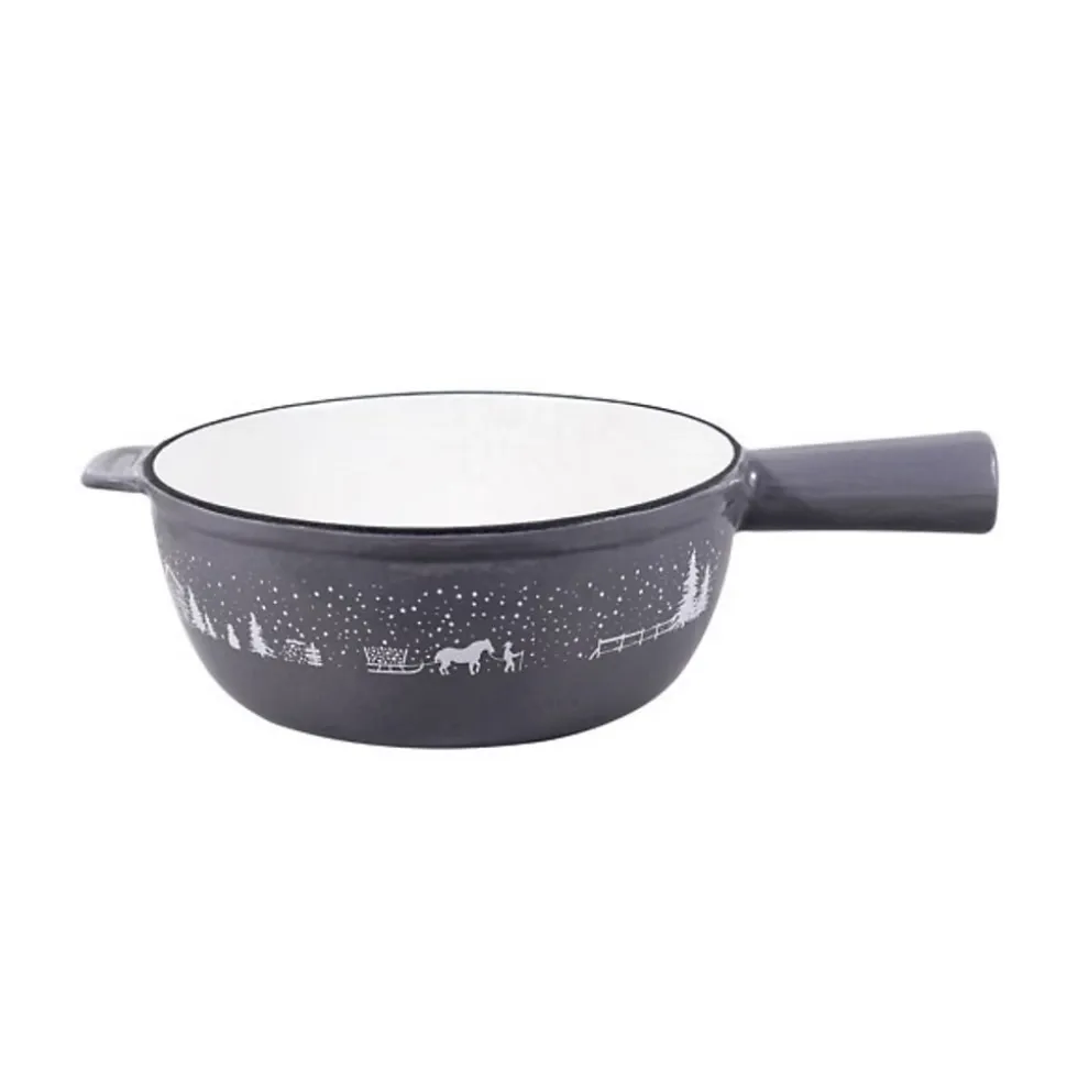 Poêlon à fonte émaillée 24cm Table&cook SH005