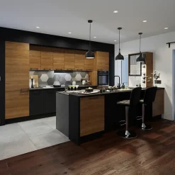 Porte de colonne de cuisine Chia chêne fumé L. 60 cm x H. 45 cm GoodHome