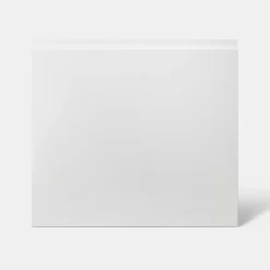 Porte de colonne de cuisine Garcinia blanc brillant L. 60 cm x H. 55 cm GoodHome