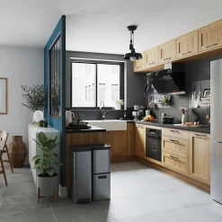 Porte de colonne de cuisine Verbena chêne L. 60 cm x H. 62 cm GoodHome