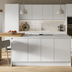 Porte de colonne de cuisine Garcinia blanc mat l. 60 x H. 55 cm GoodHome