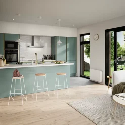 Porte de meuble de cuisine Stevia vert mat l. 40 cm x H. 72 cm GoodHome