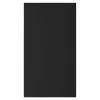Porte de meuble de cuisine Stevia noir mat l. 40 cm x H. 72 cm GoodHome