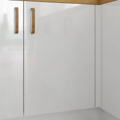 Porte de meuble de cuisine Stevia blanc brillant l. 50 cm x H. 72 cm GoodHome