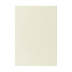 Porte de meuble de cuisine Stevia crème brillant l. 50 cm x H. 72 cm GoodHome