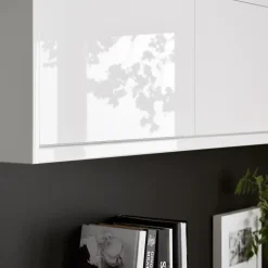 Porte de meuble de cuisine Stevia crème brillant l. 50 cm x H. 72 cm GoodHome