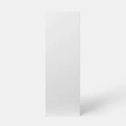 Porte de meuble de cuisine Stevia blanc brillant l. 30 cm x H. 90 cm GoodHome