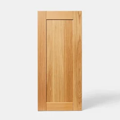 Porte de meuble de cuisine Verbena chêne massif l. 40 cm x H. 90 cm GoodHome