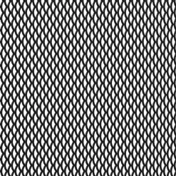 Porte de meuble de cuisine nid d'abeille Winterana noir l. 39,7 cm x H. 71,5 cm GoodHome