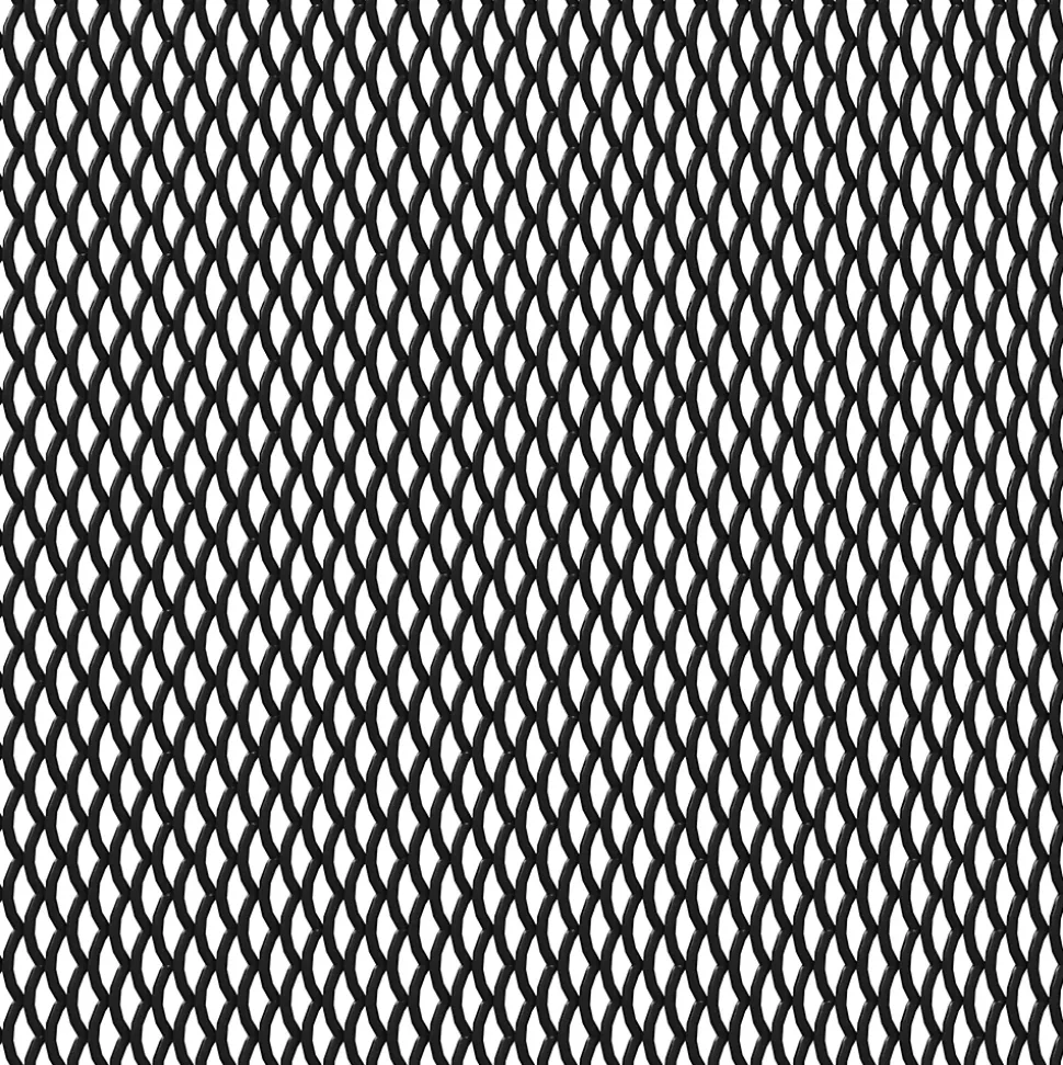 Porte de meuble de cuisine nid d'abeille Winterana noir l. 39,7 cm x H. 71,5 cm GoodHome