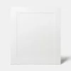 Porte de meuble de cuisine Artemisia blanc mat l. 60 cm x H. 72 cm GoodHome
