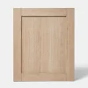 Porte de meuble de cuisine Alpinia décor chêne mat l. 60 cm x H. 72 cm GoodHome