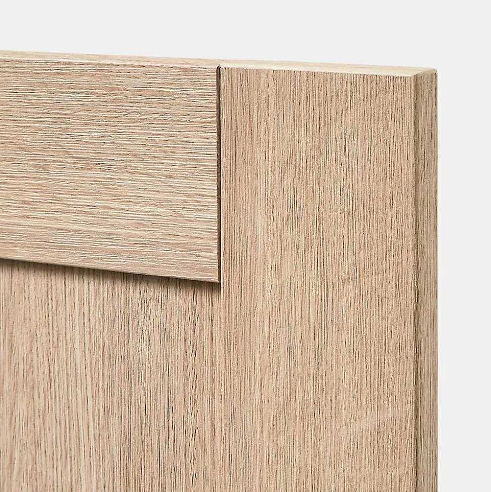 Porte de meuble de cuisine Alpinia décor chêne mat l. 60 cm x H. 90 cm GoodHome