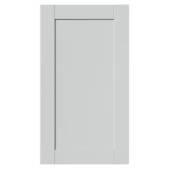 Porte de meuble de cuisine Ash gris mat l. 39,7 cm x H. 71,5 cm GoodHome