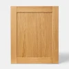 Porte de meuble de cuisine Verbena chêne massif l. 60 cm x H. 72 cm GoodHome