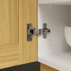 Porte de meuble de cuisine Verbena chêne massif l. 60 cm x H. 72 cm GoodHome