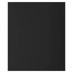 Porte de meuble de cuisine Stevia noir mat l. 60 cm x H. 72 cm GoodHome