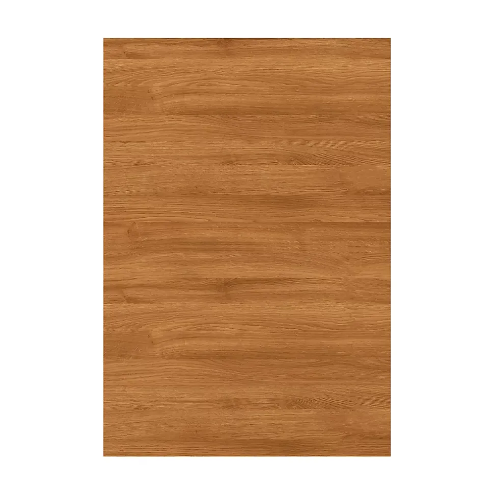 Porte de meuble de cuisine Chia décor chêne fumé mat l. 50 cm x H. 72 cm GoodHome