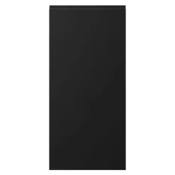 Porte de meuble de cuisine Garcinia noir mat l. 59,7 x H. 128,7 cm GoodHome