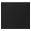 Porte de meuble de cuisine pour électroménager Garcinia noir mat l. 59,7 x H. 54,3 cm GoodHome