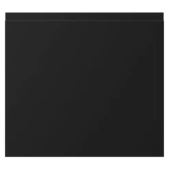 Porte de meuble de cuisine pour électroménager Garcinia noir mat l. 59,7 x H. 54,3 cm GoodHome